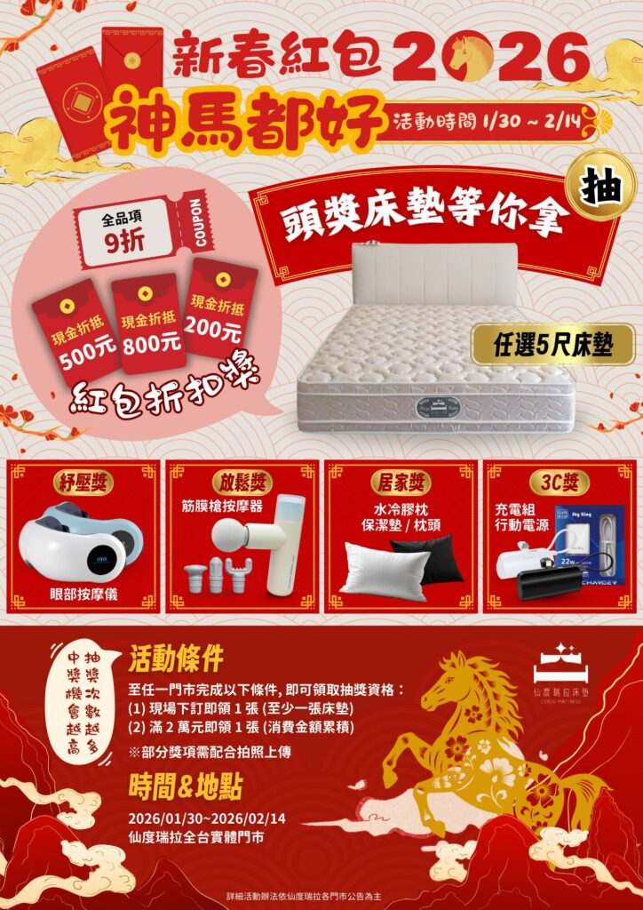 新春紅包神馬都好 × 仙度瑞拉